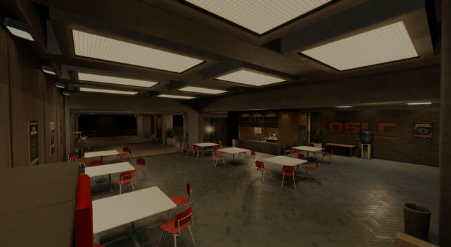 Cafeteria Interior 2